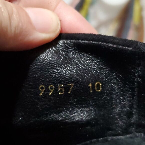 Jon Josef Ryder Suede Booties in Black Size 10 - Picture 10 of 15